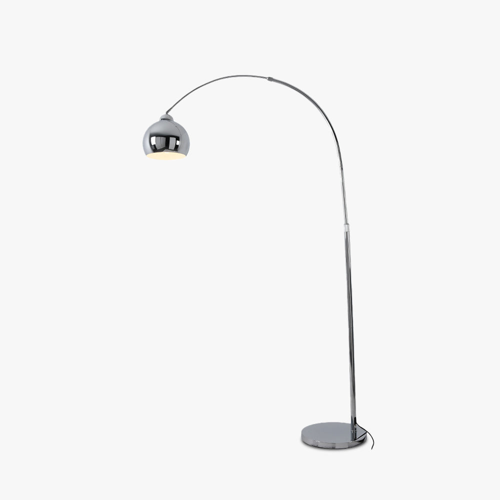 Salgado Angelrute Dimmbare Stehlampe, Chrom - Lumpaz