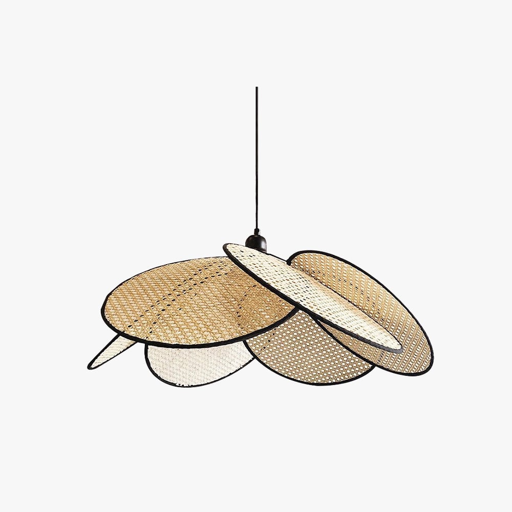 Ritta Pendelleuchte 2 Farben, Rattan & Weidengeflecht, ∅40/50/60cm - Lumpaz