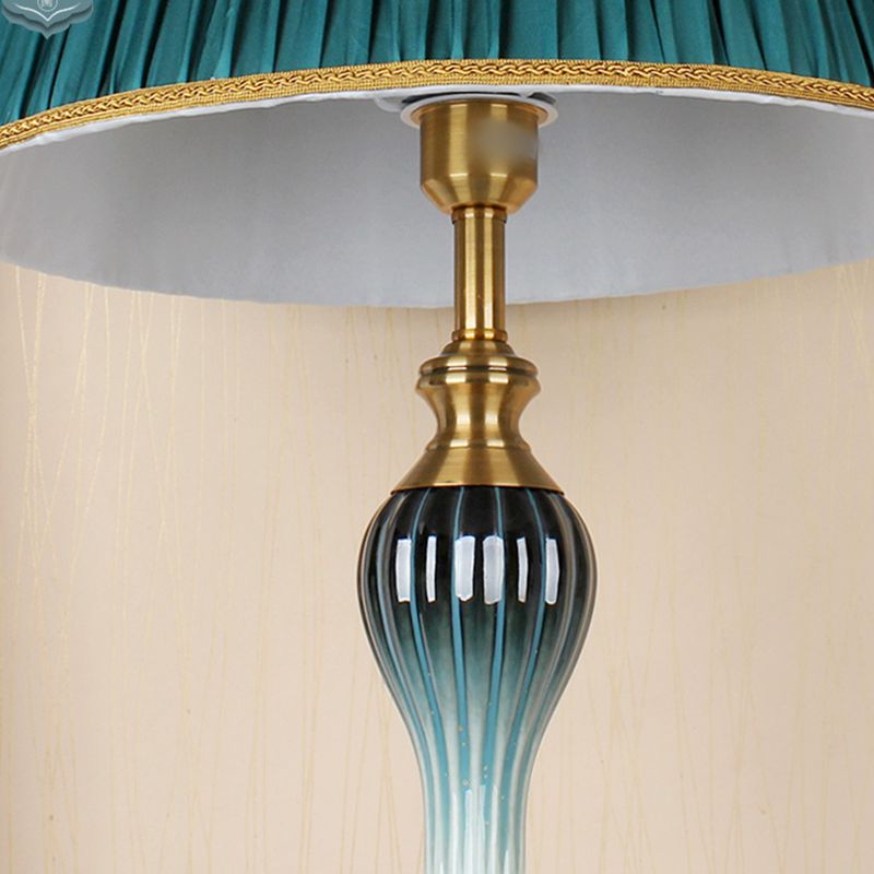 Eryn Stehlampe, Metall & Textil, 152CM Lang - Lumpaz