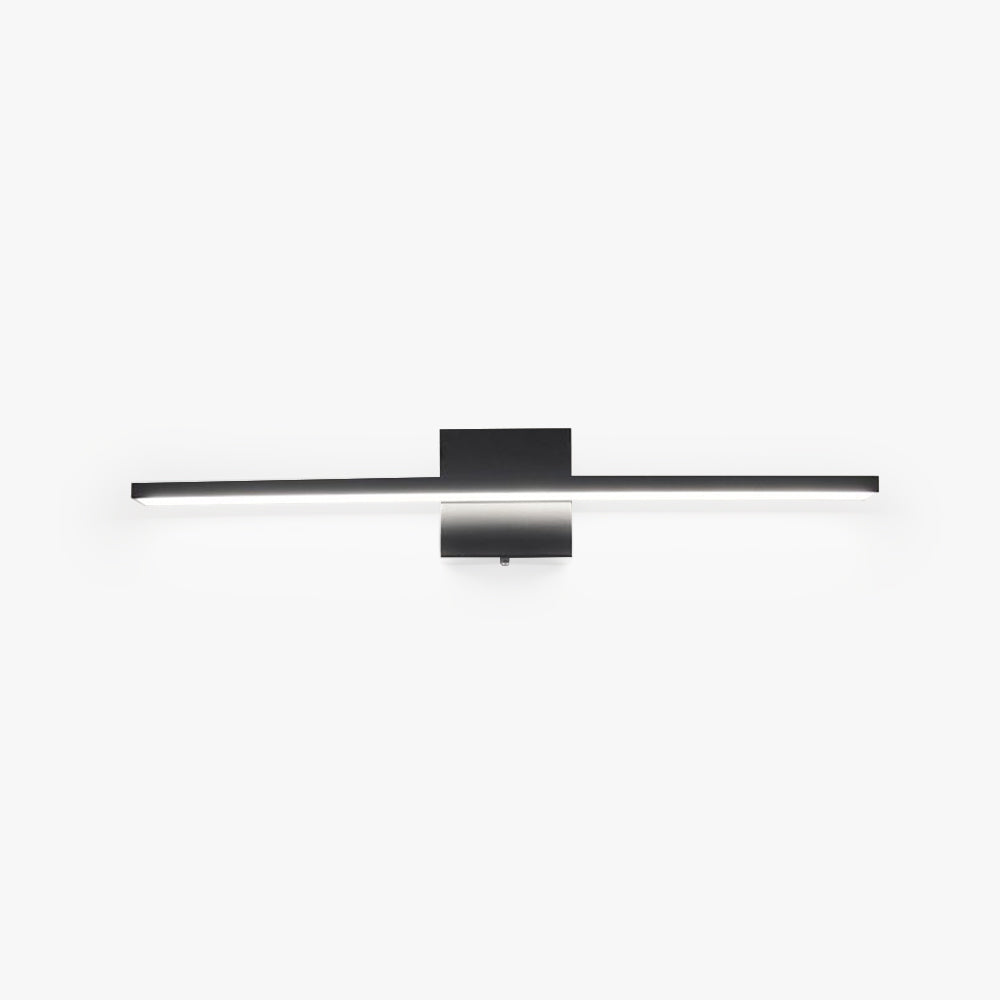 Edge Spiegelfront Waschtisch-Wandleuchte, Quadratisch & Linear, Metall, 40CM Lang - Lumpaz