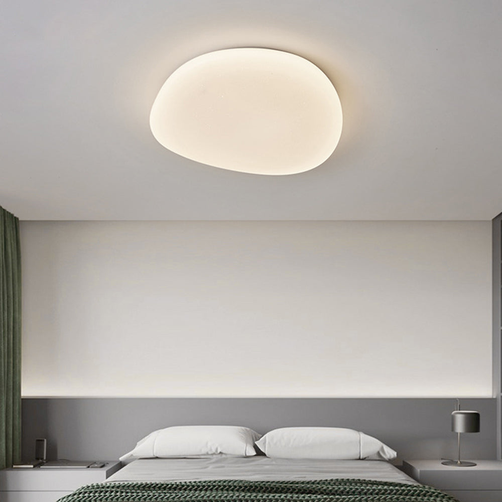 Quinn Flush Mount Deckenleuchte, Pebbles Form, ∅38/45/55cm - Lumpaz