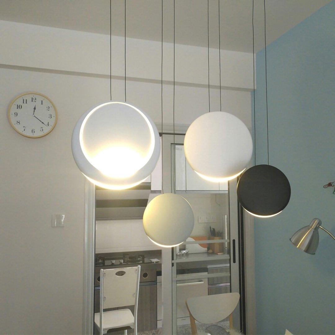 Zaid Pendelleuchte, Metall, 4 Farben, ∅16/20/30/40CM - Lumpaz