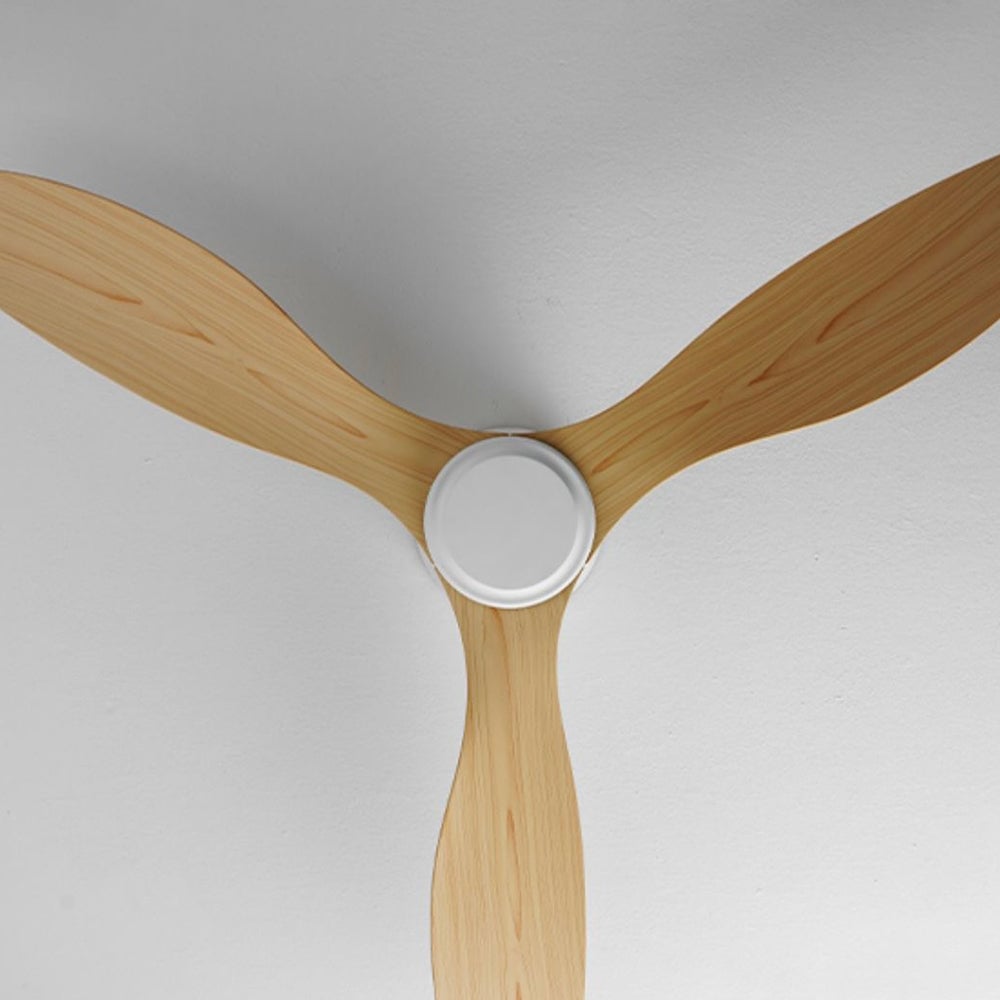 Walters Minimalist 3 Blätter Deckenventilator, 2 Farben, Metall & ABS, ∅130CM - Lumpaz