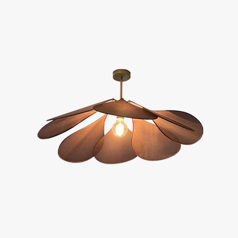 Renée Pendelleuchte 2 Farbe, Metall & Tücher, ∅50/60cm - Lumpaz