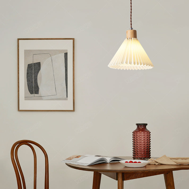 Ozawa Pendelleuchte Cluster, Plissee 4 Stile - Lumpaz