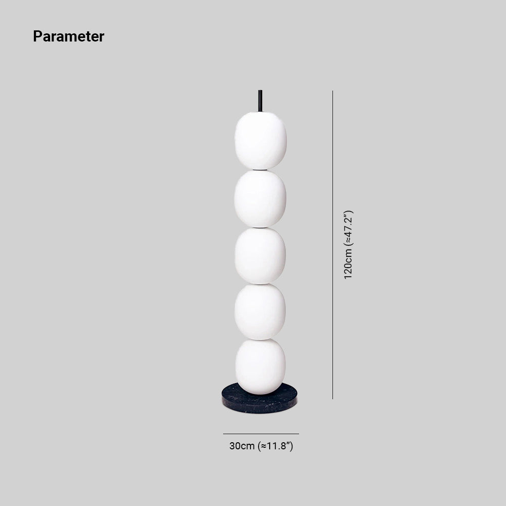 Valentina Floor Lamp, 5 Buds - Lumpaz