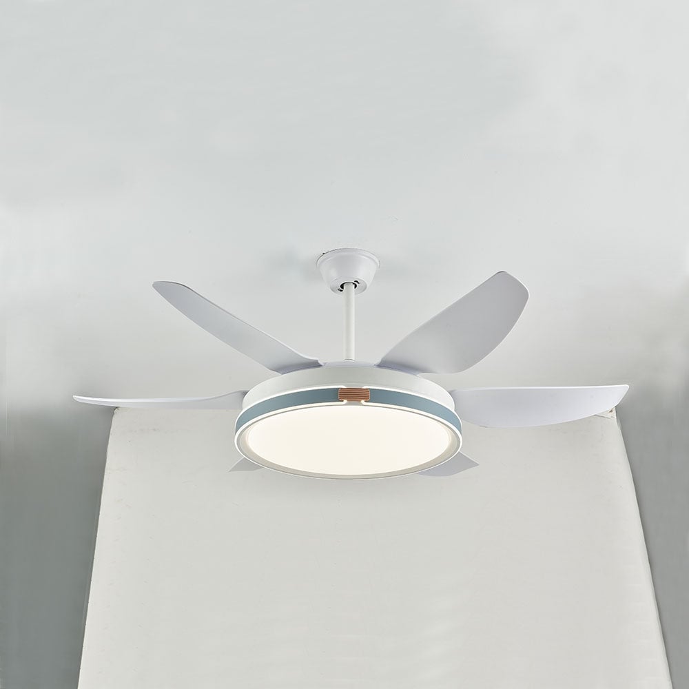 Haydn 6-Blatt-Deckenventilator mit Beleuchtung, 4 Farben, ∅130CM - Lumpaz