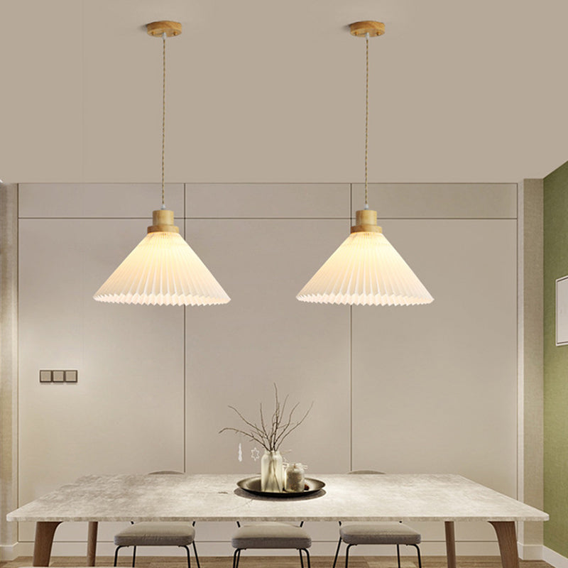 Ozawa Pendelleuchte Cluster, Plissee 4 Stile - Lumpaz