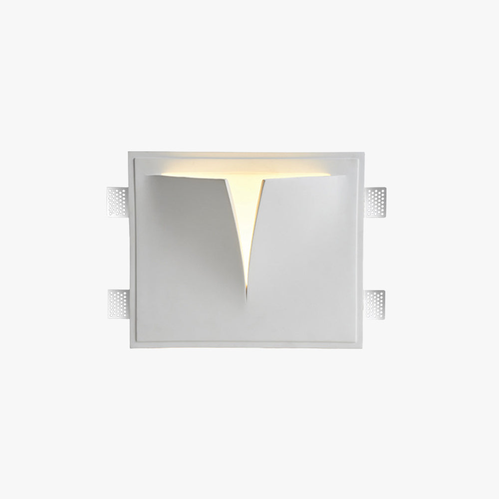 Elif Recessed Wandlampe, 4 Stile - Lumpaz