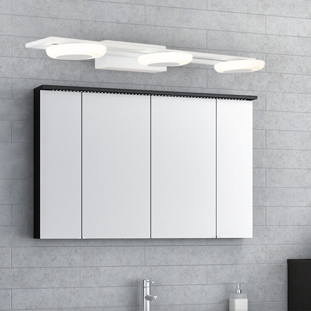 Leigh Spiegelfront Waschtisch-Wandleuchte, L 30/50/70CM - Lumpaz
