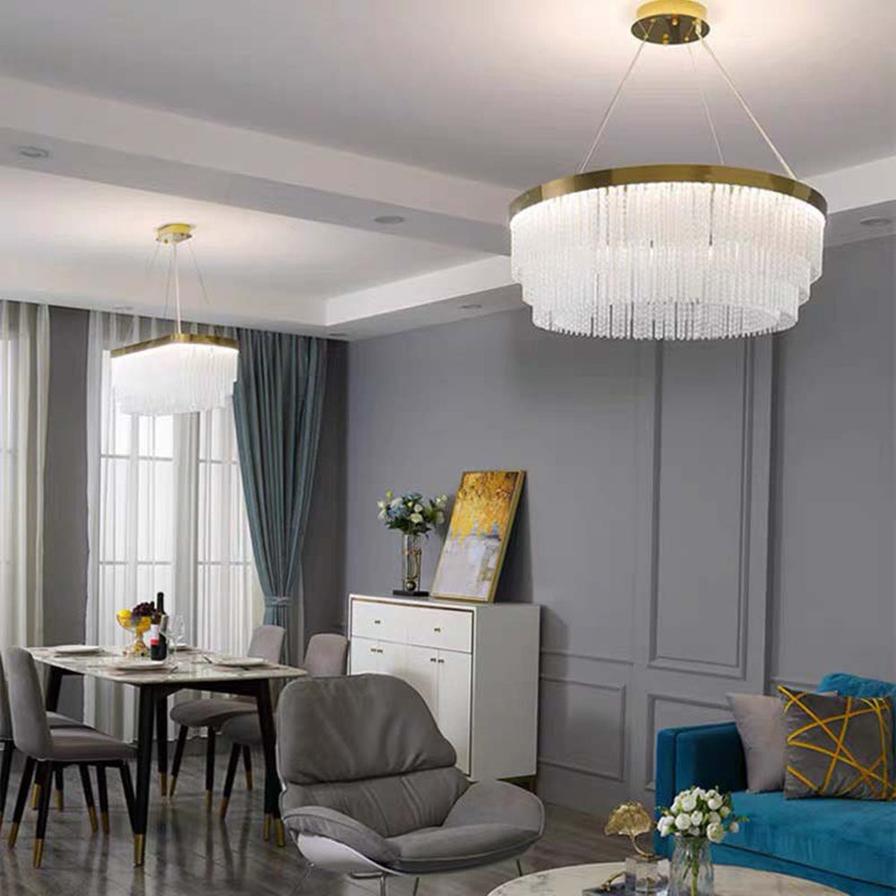 Colon Quasten Pendelleuchte Farbtemperatur umschaltbar, ∅40/60/80/100cm - Lumpaz