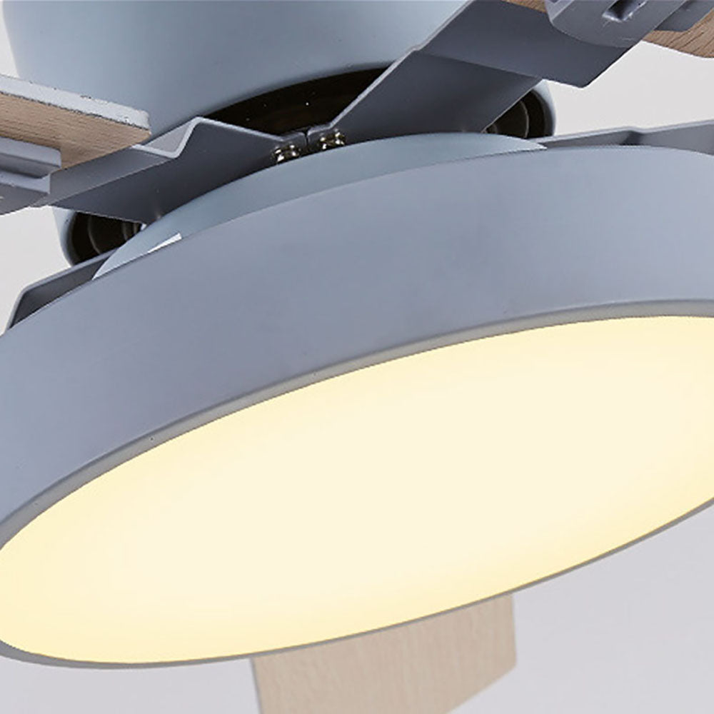 Morandi 5-Blätter Deckenventilator, 3 Farben, ∅107/132CM - Lumpaz