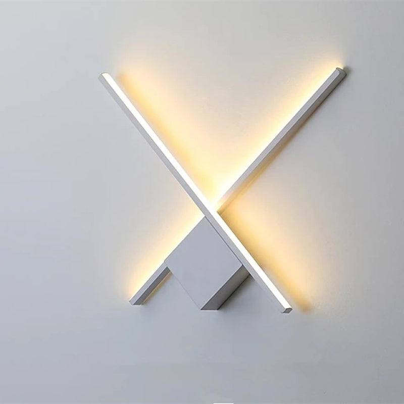 Kreative moderne Eisen-LED-Wandleuchte Wandleuchte für Schlafzimmer, Wohnzimmer - Lumpaz