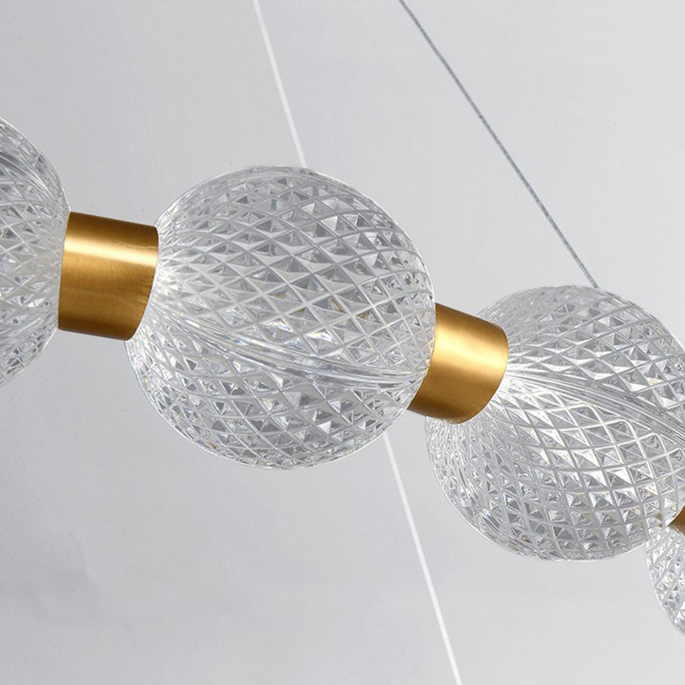 Hailie Pendelleuchte Ring, 62/82/102cm - Lumpaz