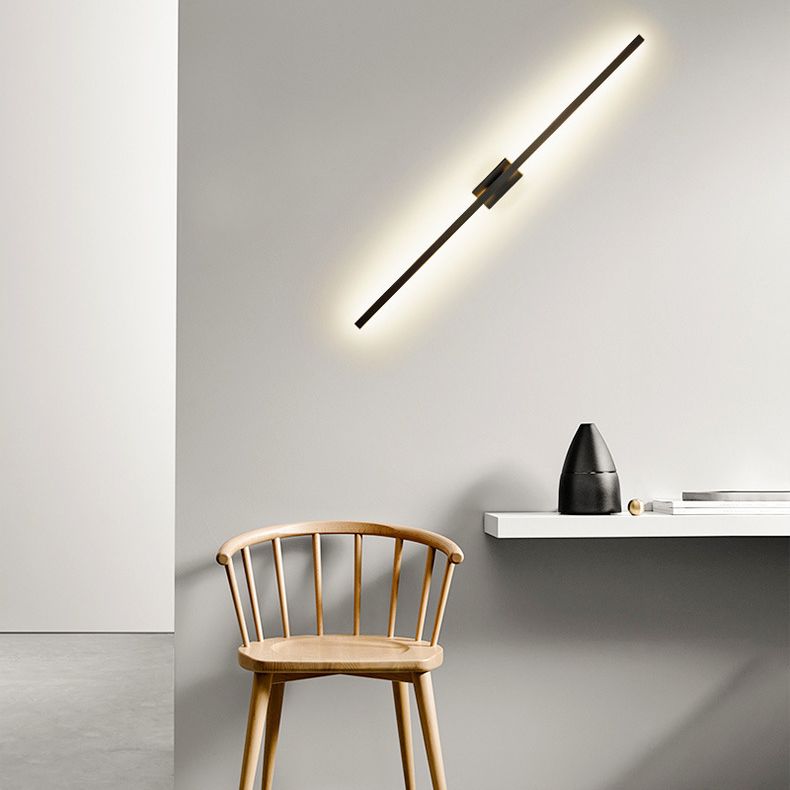 Leigh Spiegelfront Waschtisch-Wandlampe, L 60/100CM - Lumpaz