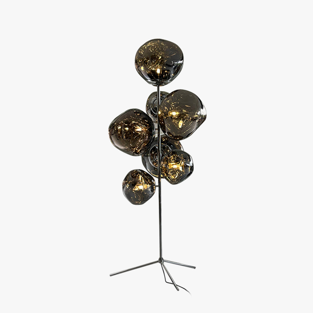 Mirza Stehleuchte 4 Farben, 7 -flammig, ∅38+28CM - Lumpaz