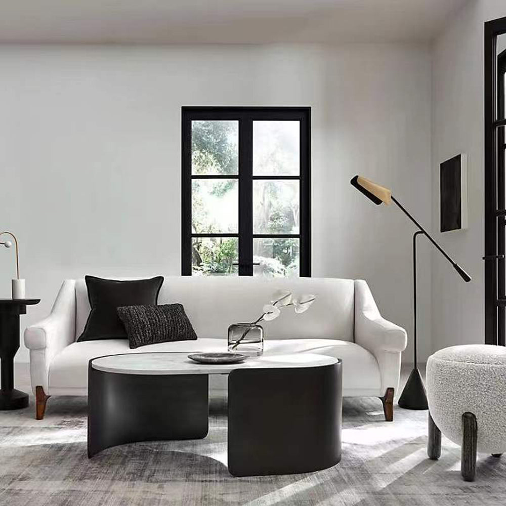 Salgado Stehleuchte, Marmor & Metall - Lumpaz