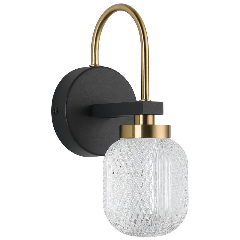Moderne LED Wandleuchte aus Metall für Schlafzimmer - Lumpaz