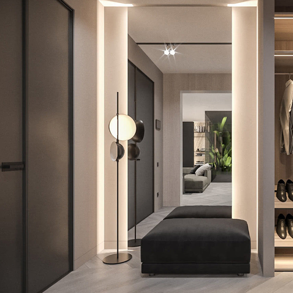 Salgado Stehleuchte, 2 Farben, Metall - Lumpaz