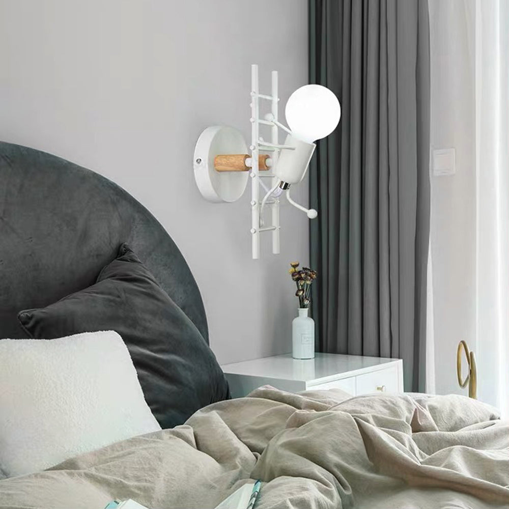 Luxo Retro Iron Man Hänge-Wandleuchte, 3 Farben - Lumpaz