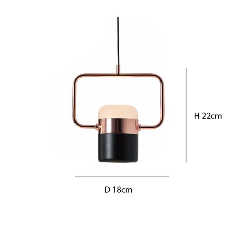 Weiss Pendelleuchte, 2-farbig - Lumpaz
