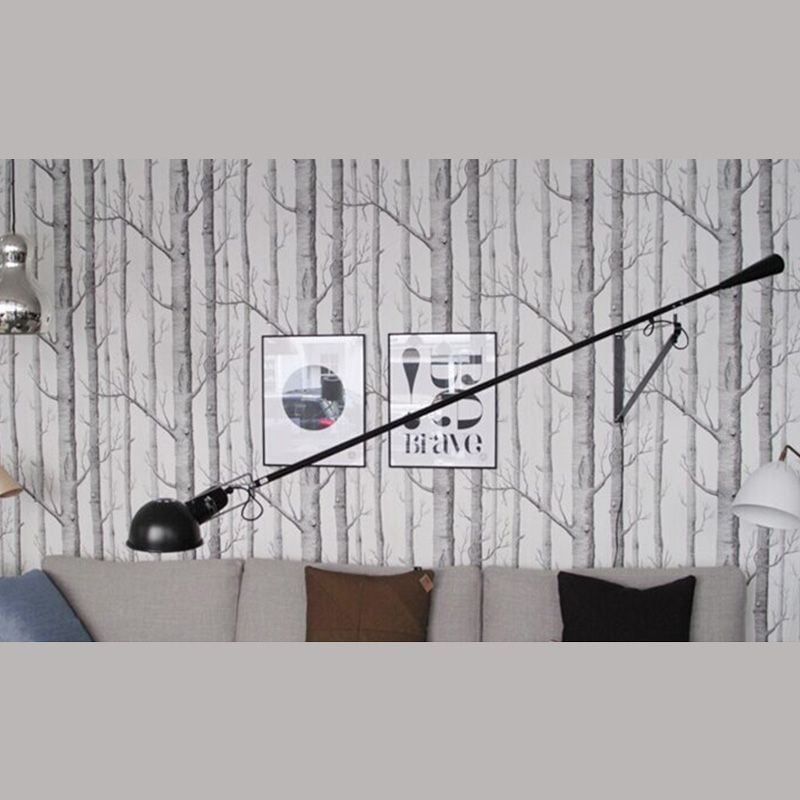 Brady Lange Schwenkarm-Wandleuchte, 2 Farben 130CM Lang - Lumpaz