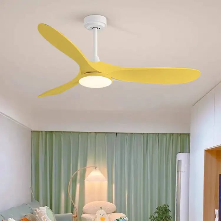 Garner 3-Blatt-Deckenventilator mit Beleuchtung, 3 Farbe, ∅132CM - Lumpaz