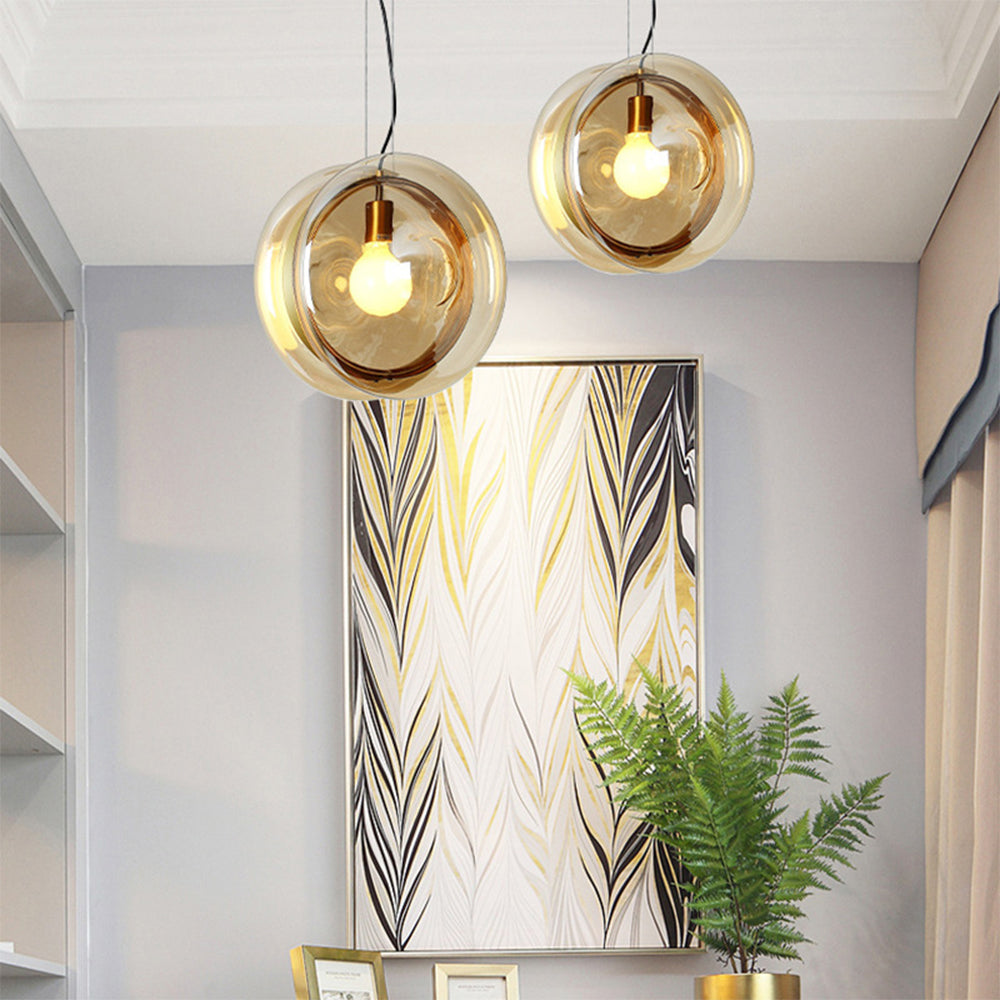 Hailie Pendelleuchte mit Design, 6 Farbe, ∅36CM - Lumpaz
