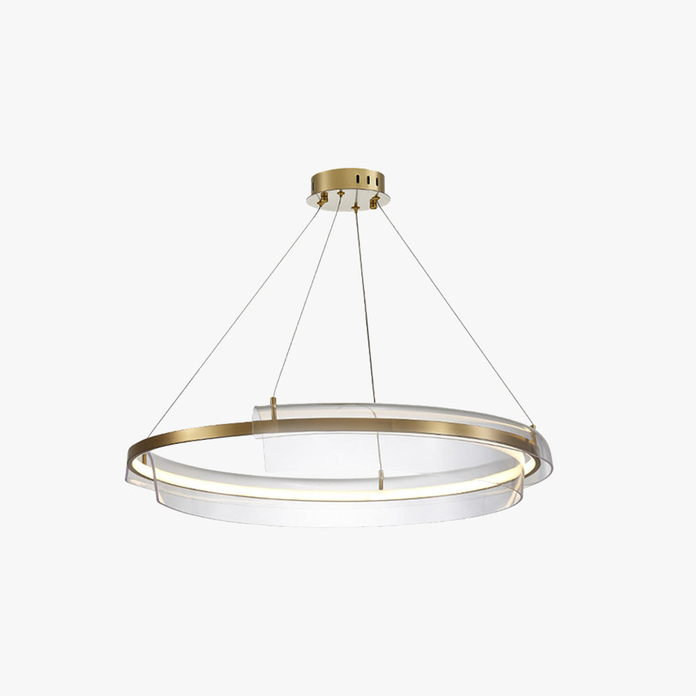 Arisha Pendelleuchte Farbe Temperatur Schaltbar 1/2 Ring, ∅50/75cm - Lumpaz