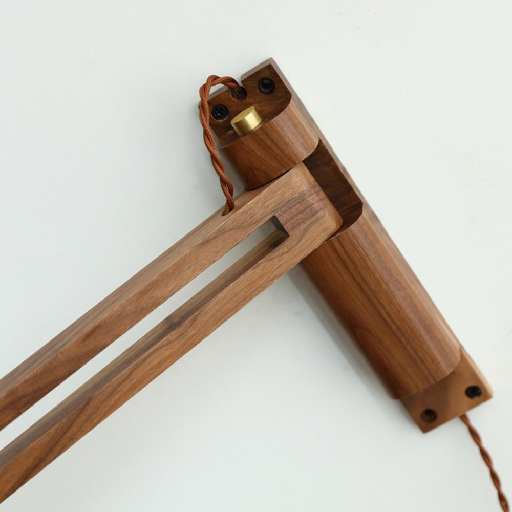 Ozawa Vintage Wandlampe klappbar 3 Farben, Holz - Lumpaz