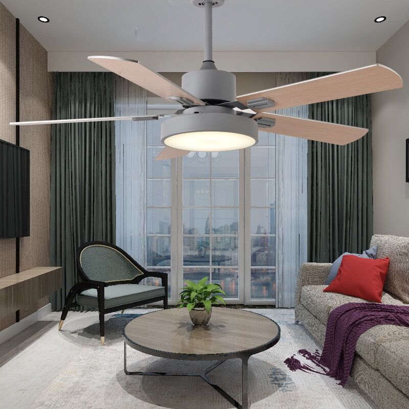 Morandi 5-Blätter Deckenventilator, 3 Farben, ∅107/132CM - Lumpaz