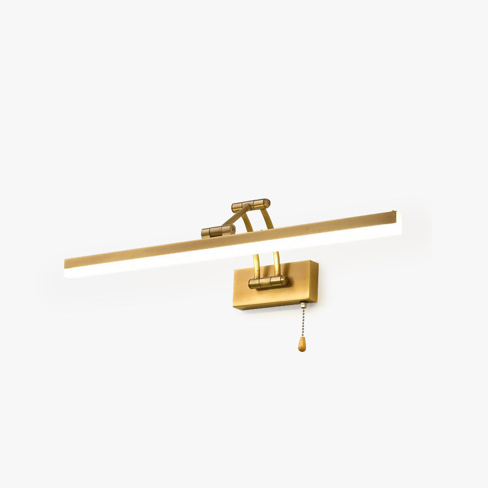 Leigh Spiegelfront Waschtisch-Wandleuchte, L 30/40/60/70/100CM - Lumpaz