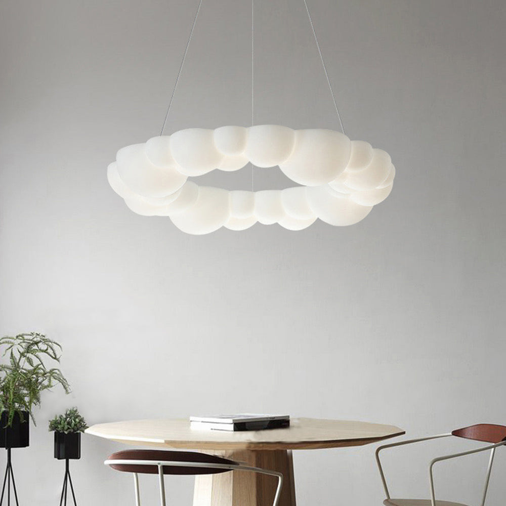 Quinn Pendelleuchte & Deckenleuchte Fernbedienung Dimmbar, Dia49cm - Lumpaz