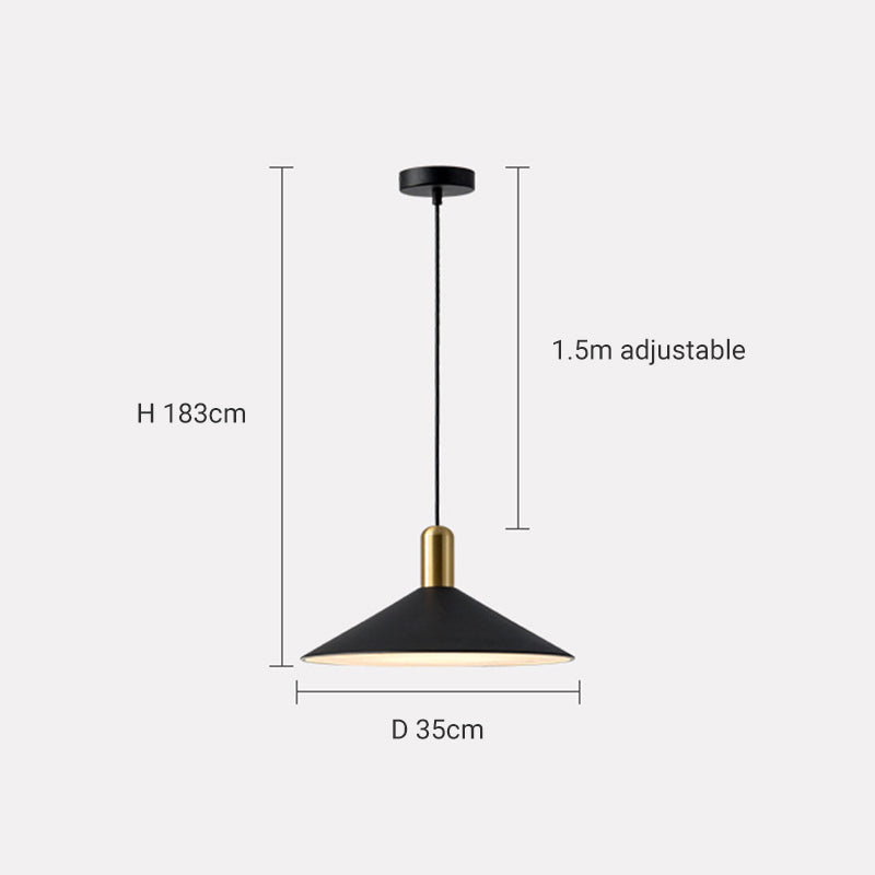 Carins Pendelleuchte, 3-farbig - Lumpaz