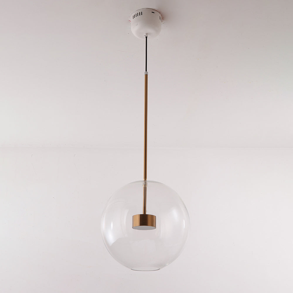 Hailie Glas Glühbirne Pendelleuchte, Mattes Glas, 1/4/6 Kopf - Lumpaz