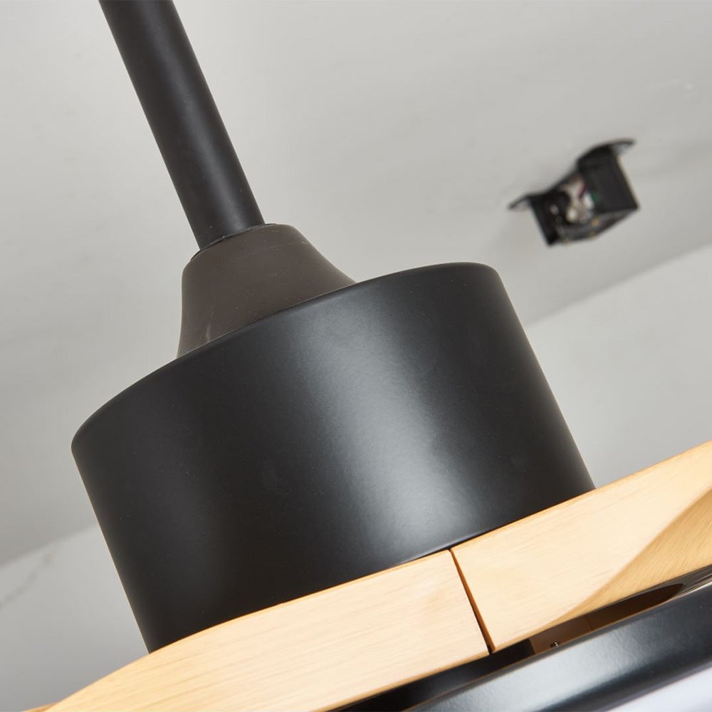 Haydn 3 Blätter Deckenventilator mit Beleuchtung, 3 Farben, ∅100/120/140CM - Lumpaz