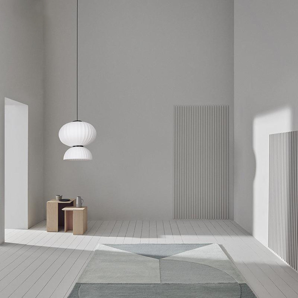 Renée Pendelleuchte 3 Stil, Kunstseide - Lumpaz