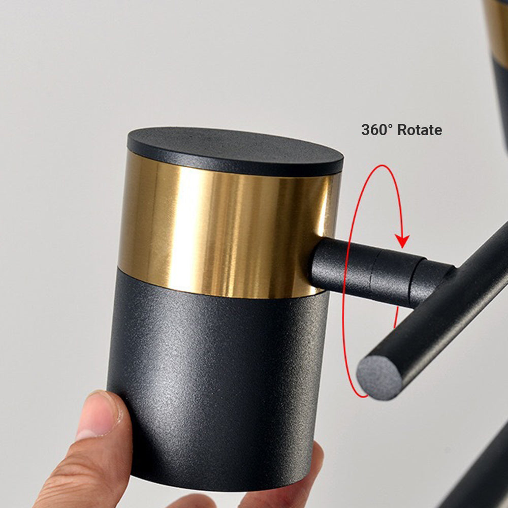 Evette Deckenleuchte Farbe Temperatur Schaltbar, 4/5 -flammig - Lumpaz