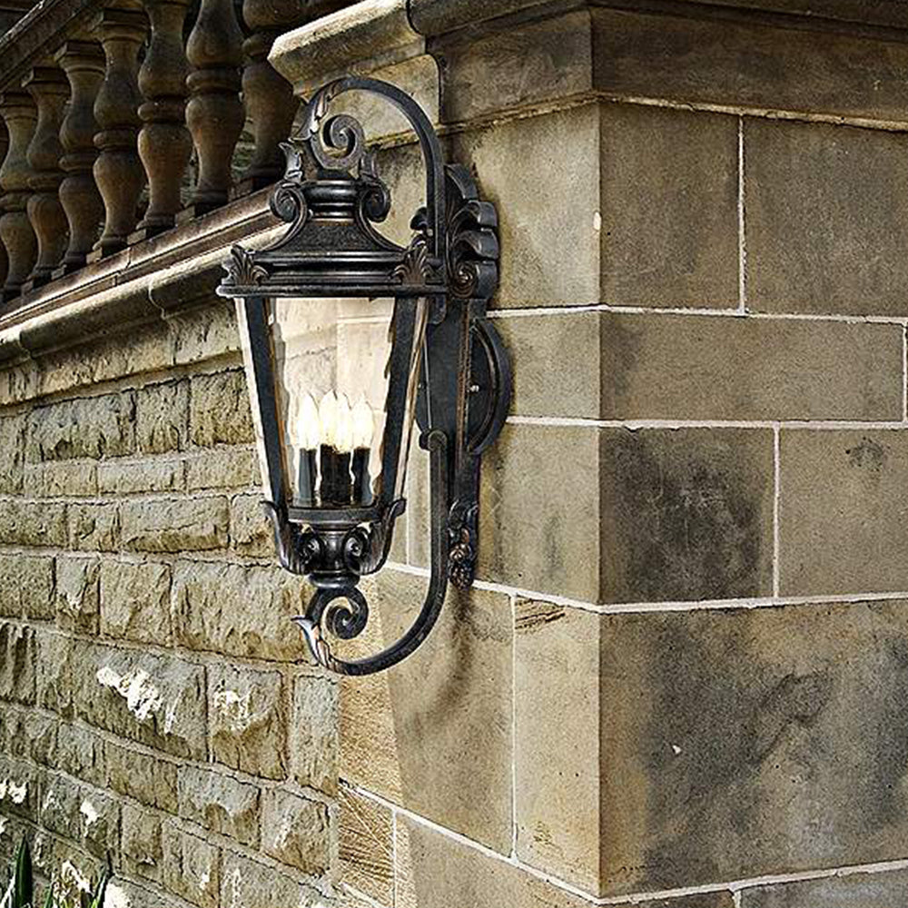 Alessio Laterne Außenbereich Wandleuchte, 48/54/79CM Lang - Lumpaz