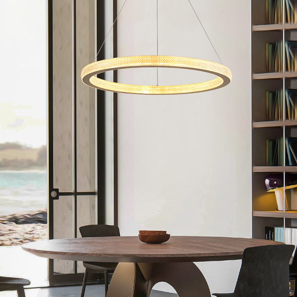 Kirsten Kronleuchter, 1/2/3/4-flammig, ∅40/60/80/100CM - Lumpaz