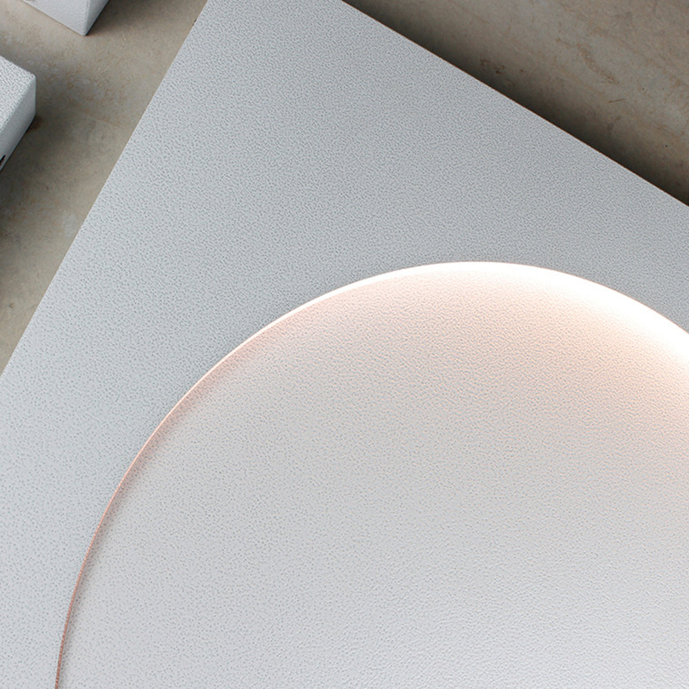 Elif Mond Wandlampe Fernbedienung Dimmbar, 30/40/50cm - Lumpaz