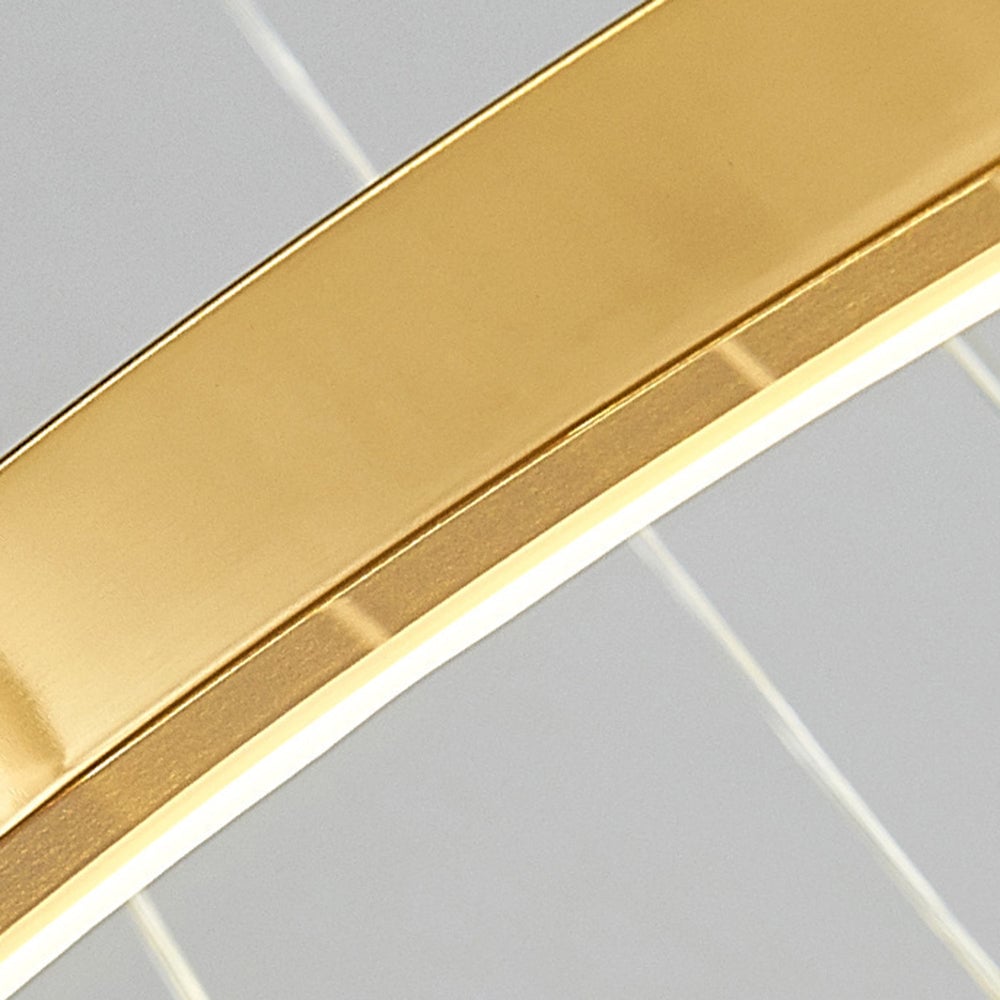 Arisha Pendelleuchte 3 Farbtemperaturen Schaltbar, 3/5 Ringe - Lumpaz