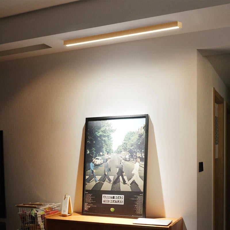 Edge Deckenleuchte, Holz 60/100cm - Lumpaz