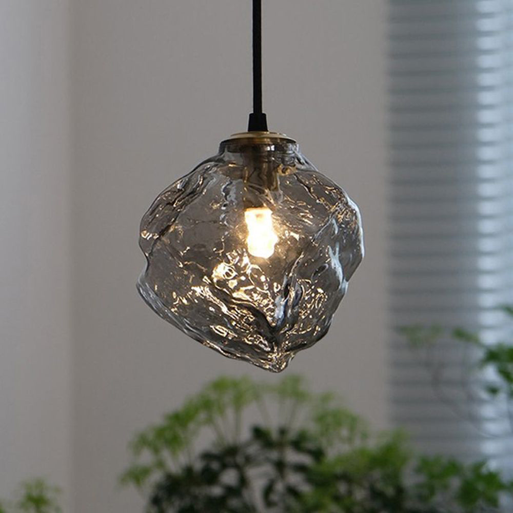 Mirza Glas Pendant Light, 4 Farben - Lumpaz