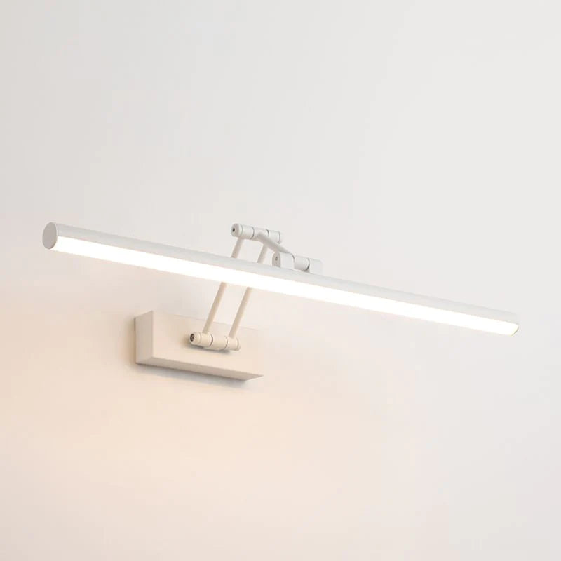 Edge Spiegelfront Waschtisch-Wandleuchte, Metall, 40/50/60/80/100CM Lang - Lumpaz