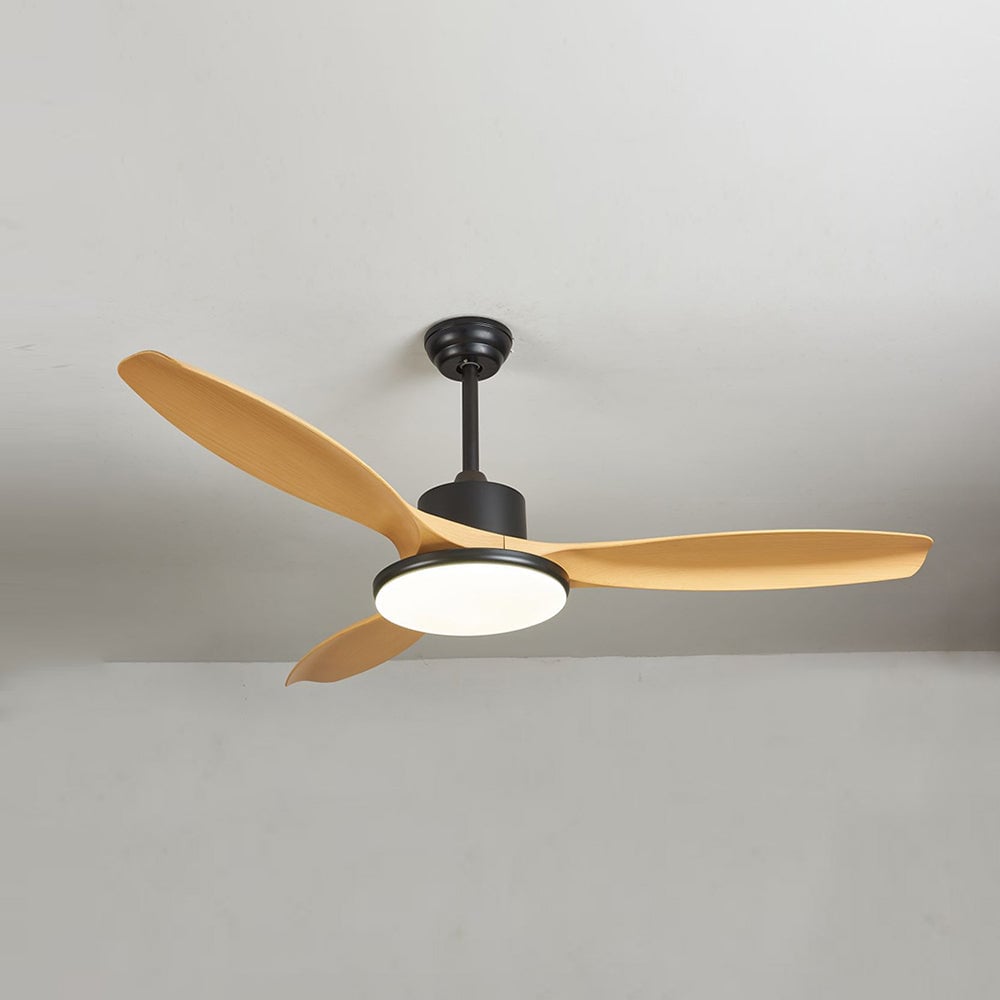 Haydn 3 Blätter Deckenventilator mit Beleuchtung, 3 Farben, ∅100/120/140CM - Lumpaz
