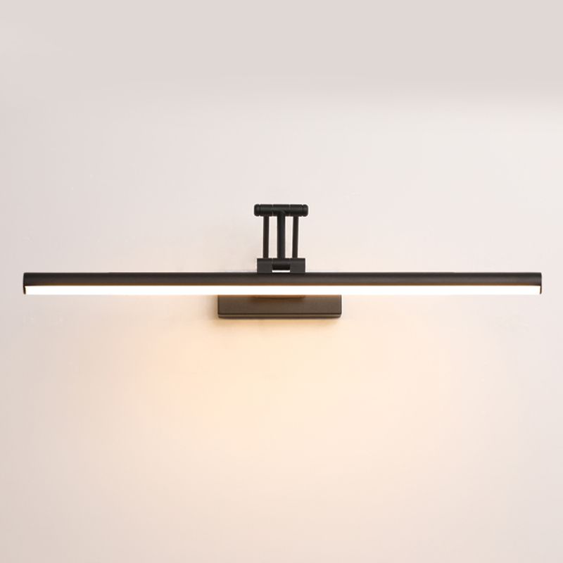 Edge Spiegelfront Waschtisch-Wandleuchte, Metall, 40/50/60/80/100CM Lang - Lumpaz