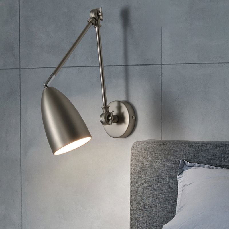 Brady Verstellbare Wandleuchte, Metall, 3 Farben - Lumpaz