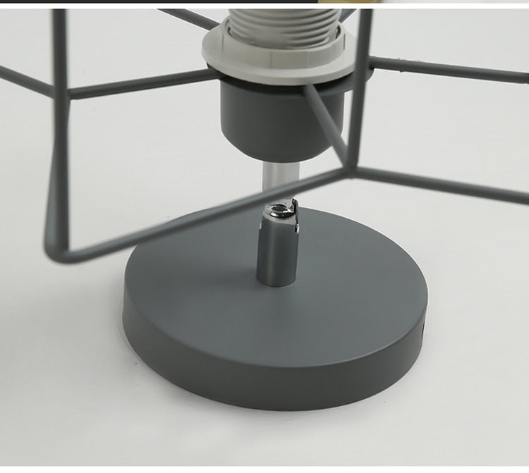 Vintage Deckenlampe E27 Schwarz/Weiß Verstellrichtung LED Deckenleuchten - Lumpaz