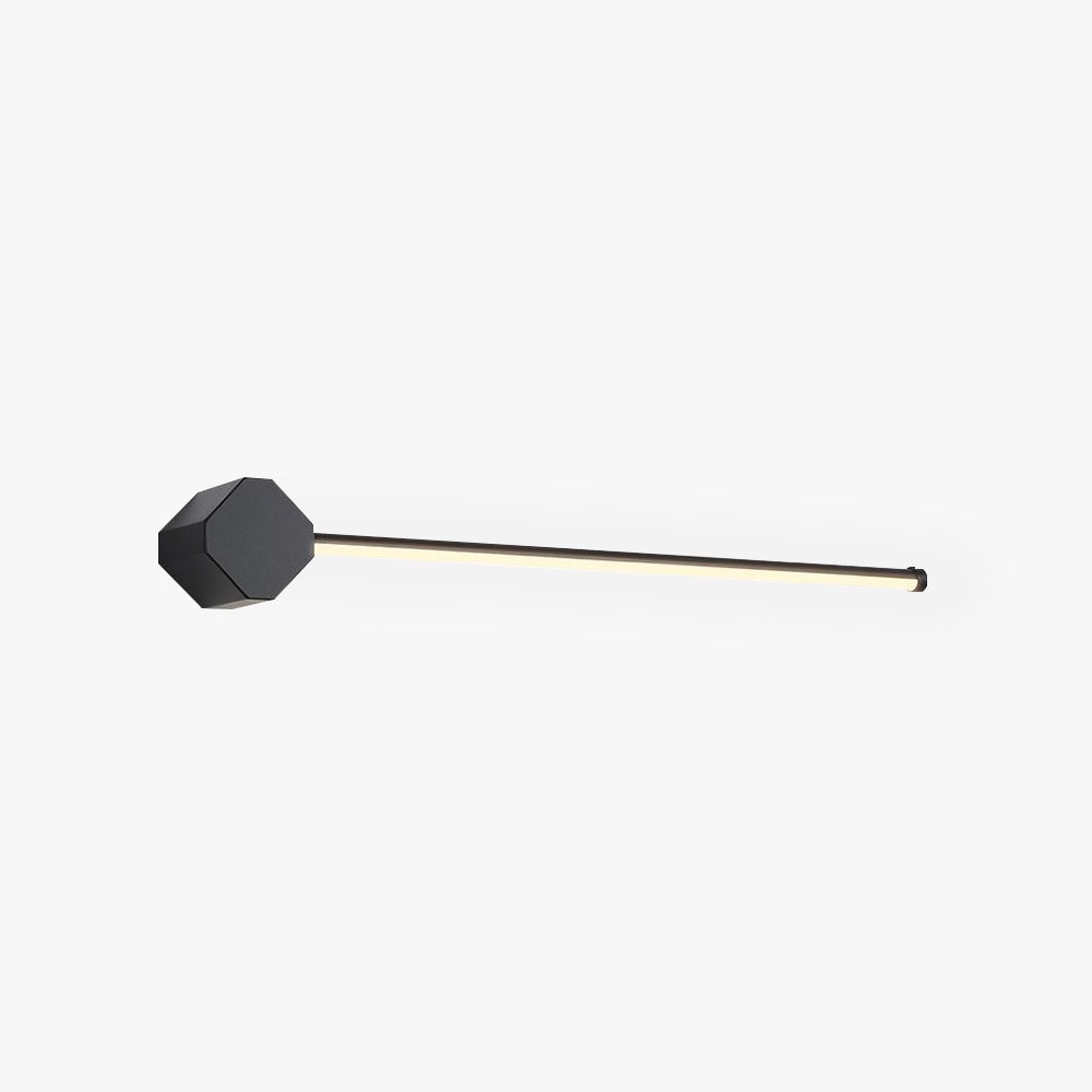 Edge Quadratische Lineare Spiegelfront Waschtisch-Wandleuchte, L 40/60/80CM - Lumpaz